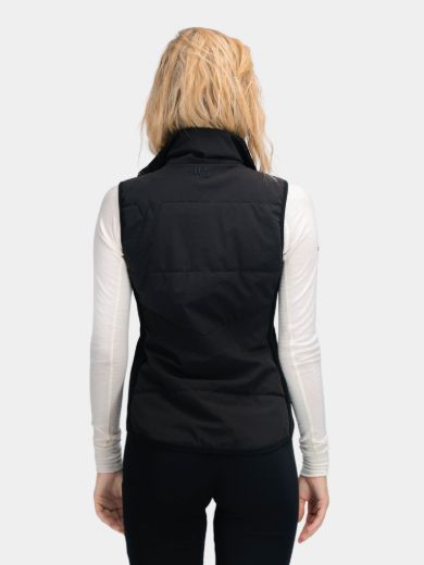Bilde av WoolLand Rena vest woman  Black
